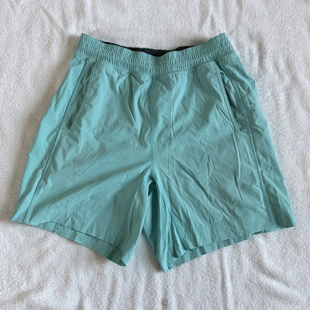 Lululemon Teal Athletic Shorts